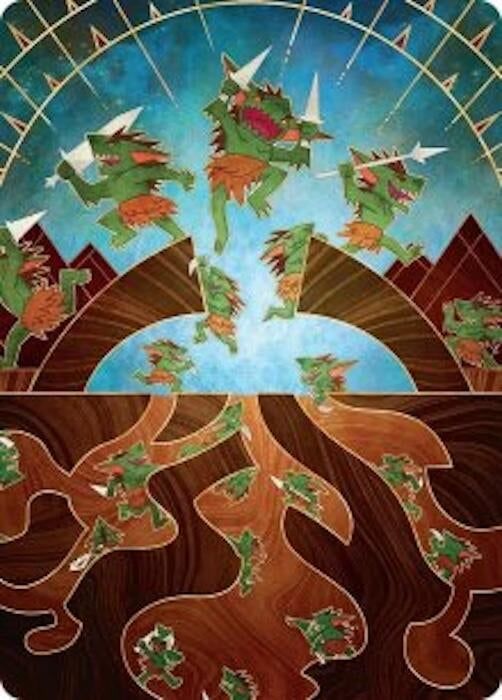 Image for Empty the Warrens Art Card (Art Series: Secrets of Strixhaven) (46) (ASSOS) - Magic: The Gathering