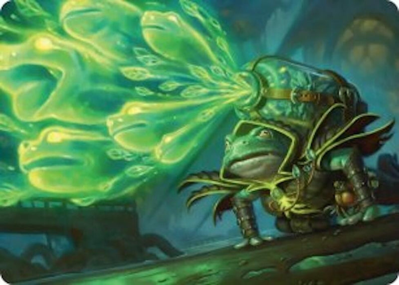 Image for Burrog Barrage Art Card (Art Series: Secrets of Strixhaven) (15) (ASSOS) - Magic: The Gathering
