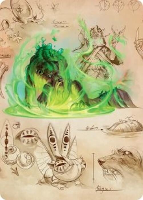 Image for Germination Practicum Art Card (Art Series: Secrets of Strixhaven) (32) (ASSOS) - Magic: The Gathering