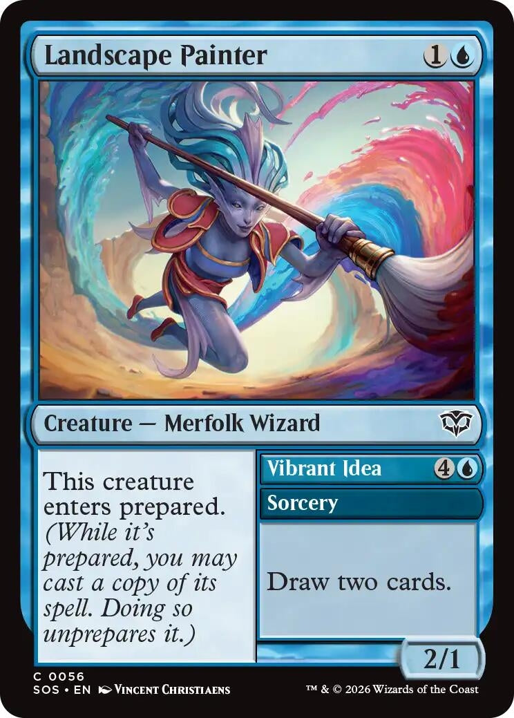 Image for Landscape Painter (Secrets of Strixhaven) (56) - Magic: The Gathering