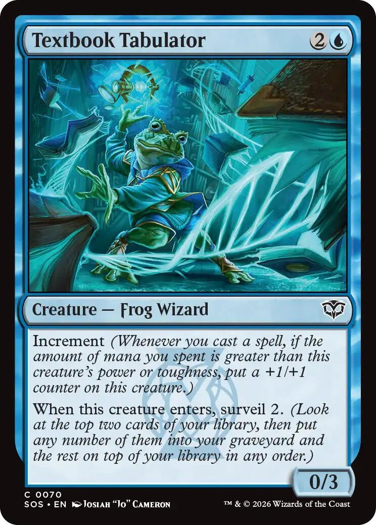 Image for Textbook Tabulator (Secrets of Strixhaven) (70) - Magic: The Gathering
