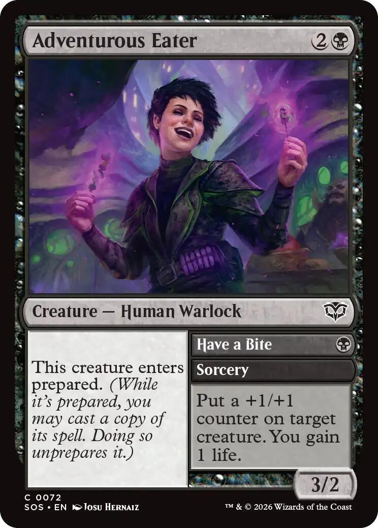 Image for Adventurous Eater (Secrets of Strixhaven) (72) - Magic: The Gathering