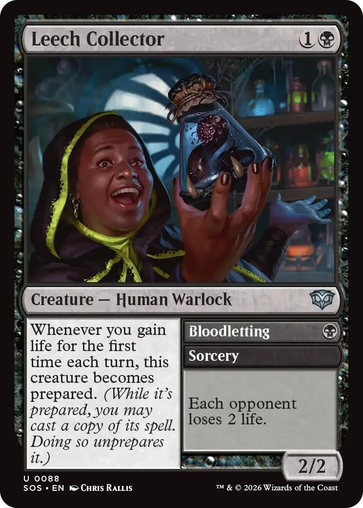 Image for Leech Collector (Secrets of Strixhaven) (88) - Magic: The Gathering
