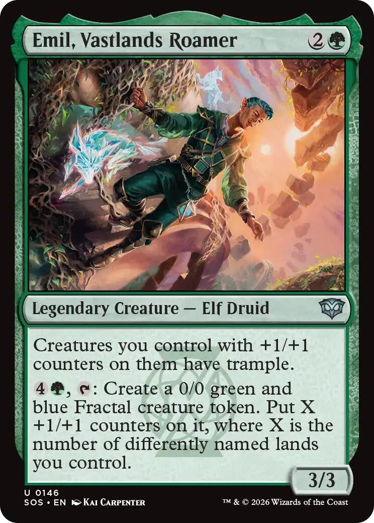 Image for Emil, Vastlands Roamer (Secrets of Strixhaven) (146) - Magic: The Gathering