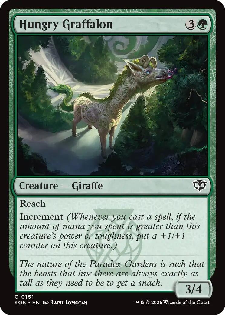Image for Hungry Graffalon (Secrets of Strixhaven) (151) - Magic: The Gathering