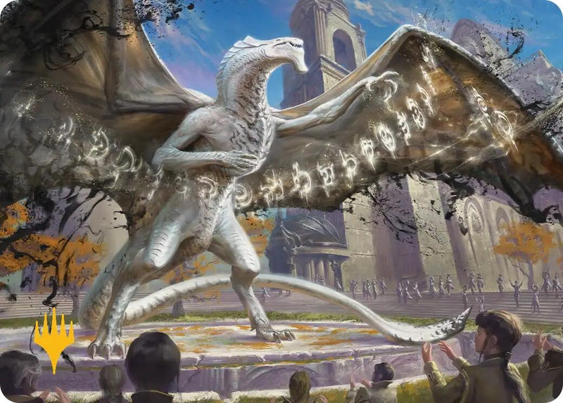 Image for Silverquill, the Disputant Art Card (Gold-Stamped Planeswalker Symbol) (Art Series: Secrets of Strixhaven) (23) (ASSOS) - Magic: The Gathering
