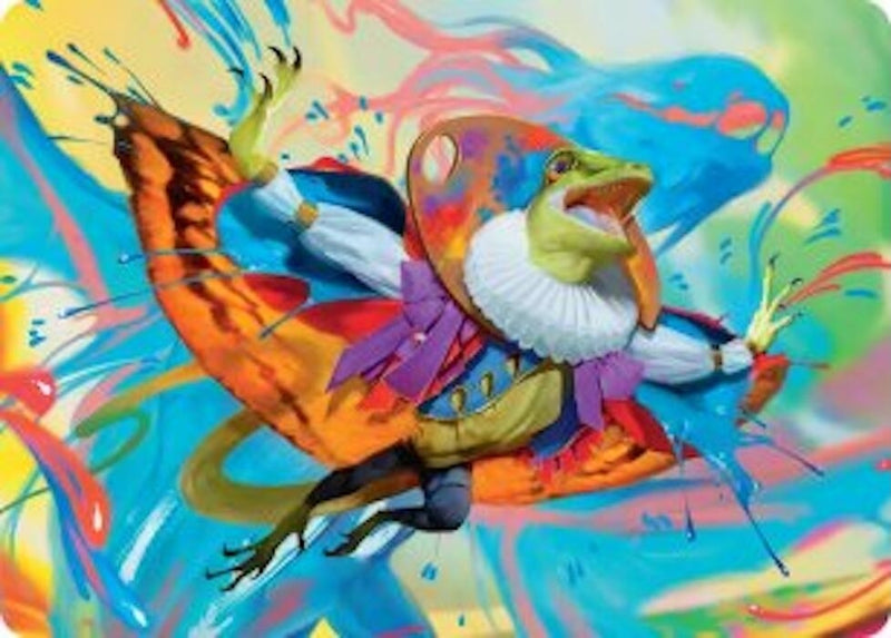 Image for Inspired Skypainter Art Card (Art Series: Secrets of Strixhaven) (38) (ASSOS) - Magic: The Gathering