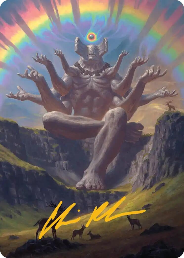 Image for Transcendent Archaic Art Card (Gold-Stamped Signature) (Art Series: Secrets of Strixhaven) (1) (ASSOS) - Magic: The Gathering