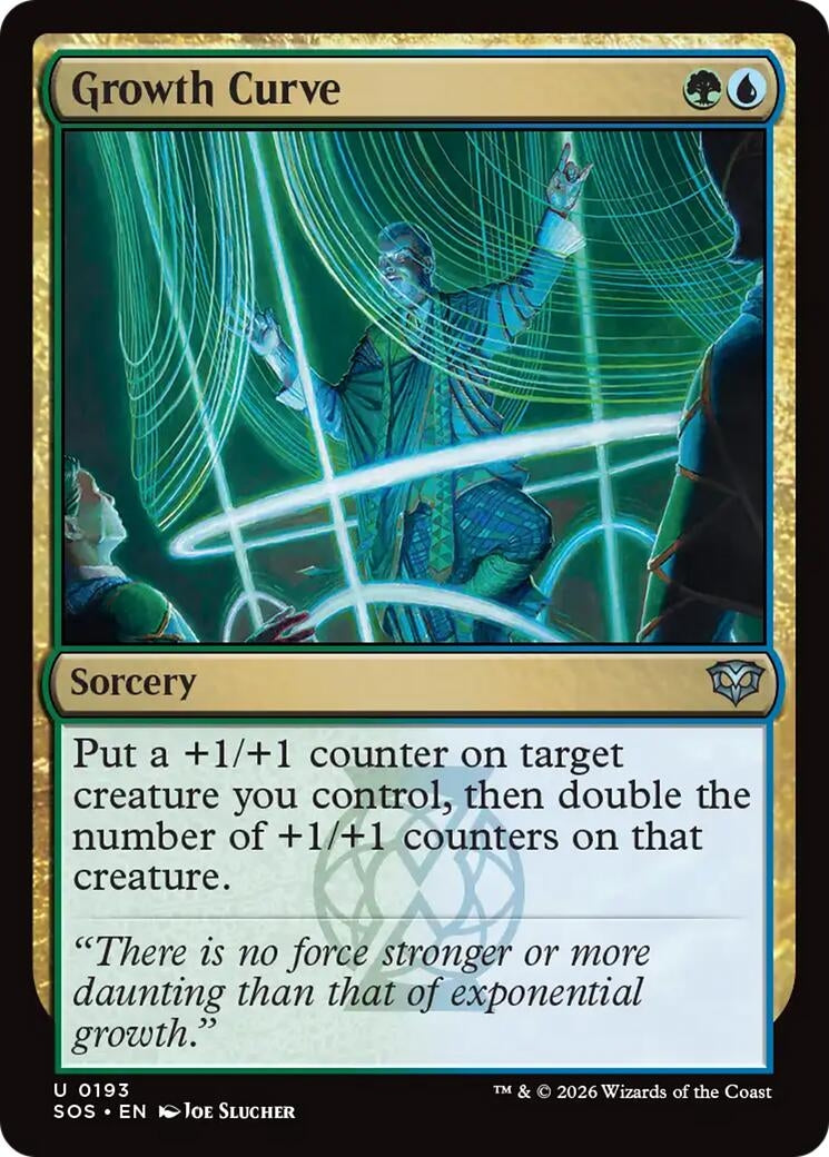 Image for Growth Curve (Secrets of Strixhaven) (193) - Magic: The Gathering