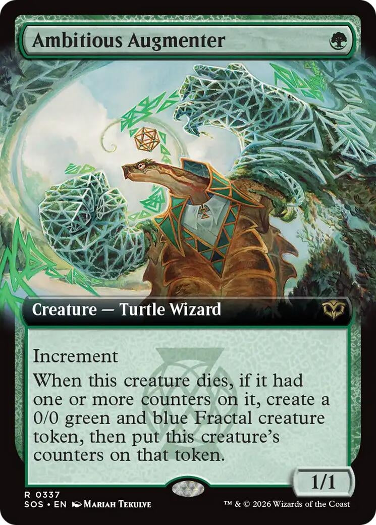 Image for Ambitious Augmenter (Extended Art) (Secrets of Strixhaven) (337) - Magic: The Gathering
