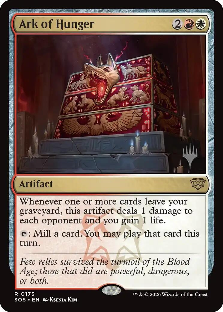 Image for Ark of Hunger (Promo Pack: Secrets of Strixhaven) (173) - Magic: The Gathering