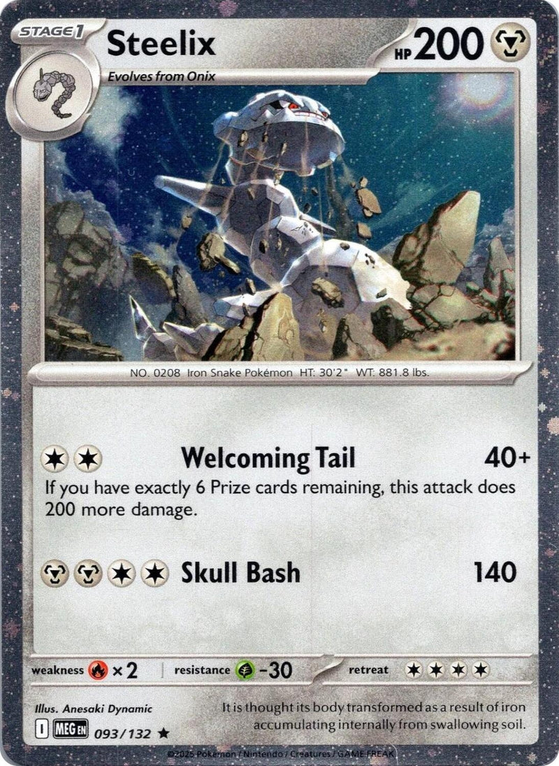 Image for Steelix - 093/132 (Cosmos Holo) (Miscellaneous Cards & Products) (093/132) - Pokemon