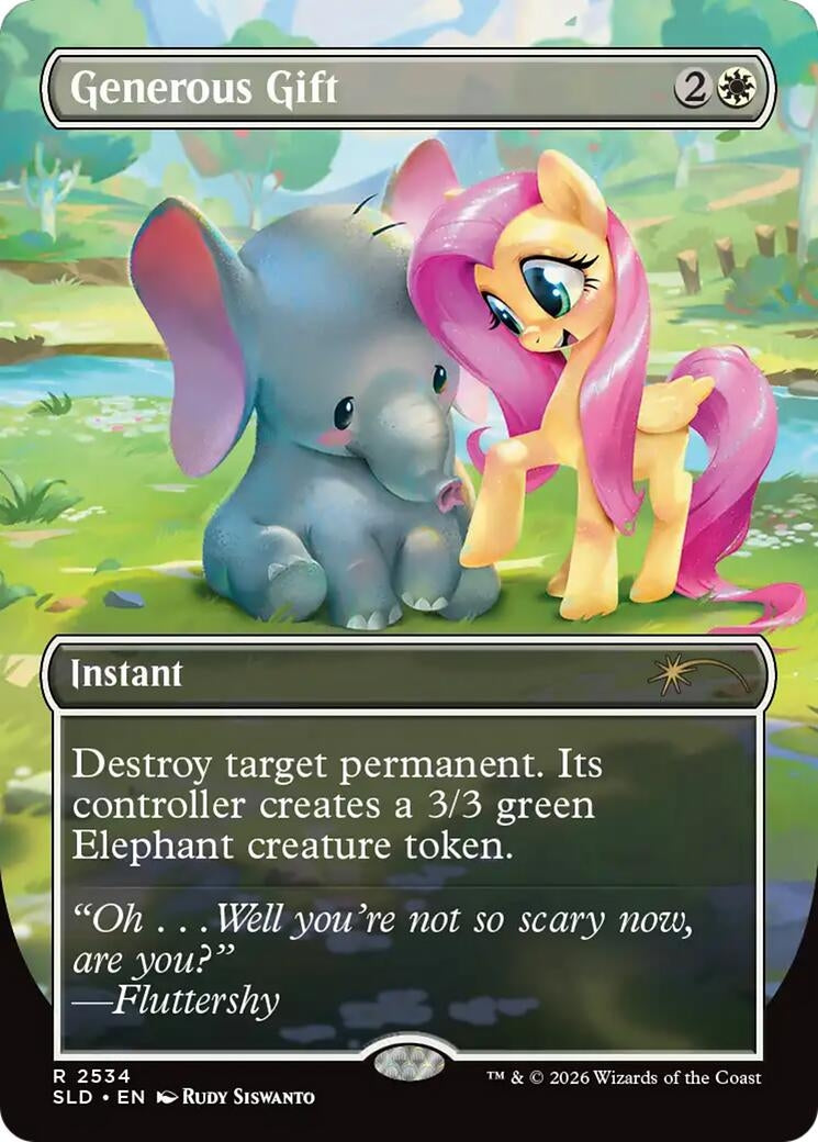 Image for Generous Gift (2534) (Secret Lair Drop Series) (2534) (SLD) - Magic: The Gathering