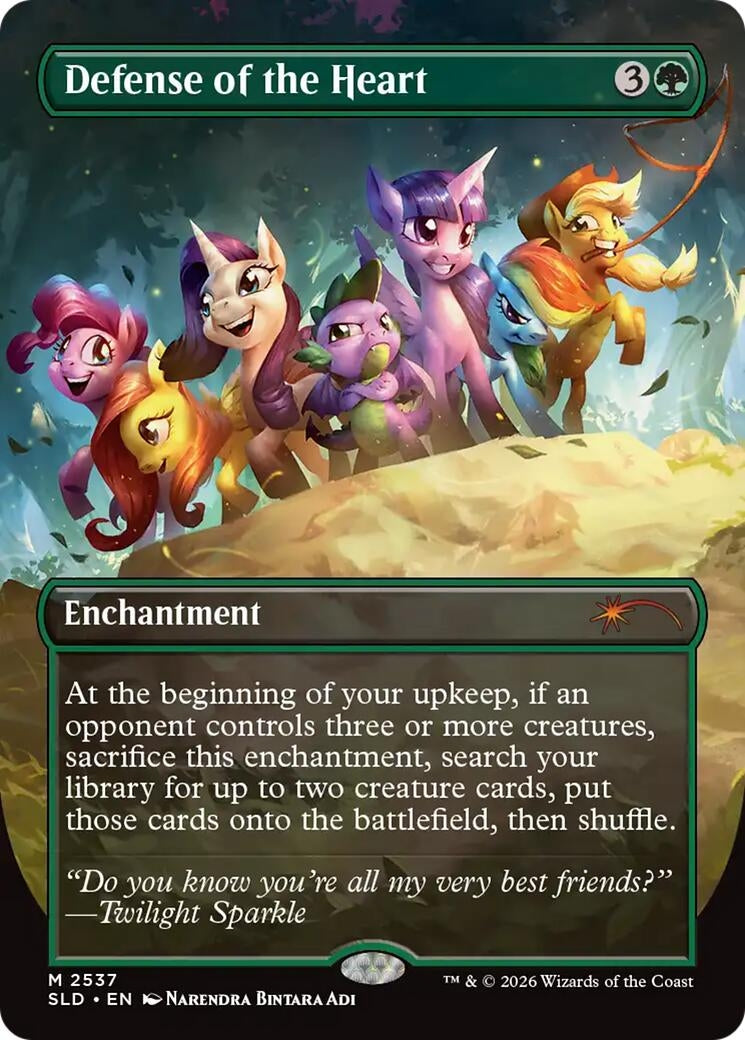 Image for Defense of the Heart (Secret Lair Drop Series) (2537) (SLD) - Magic: The Gathering