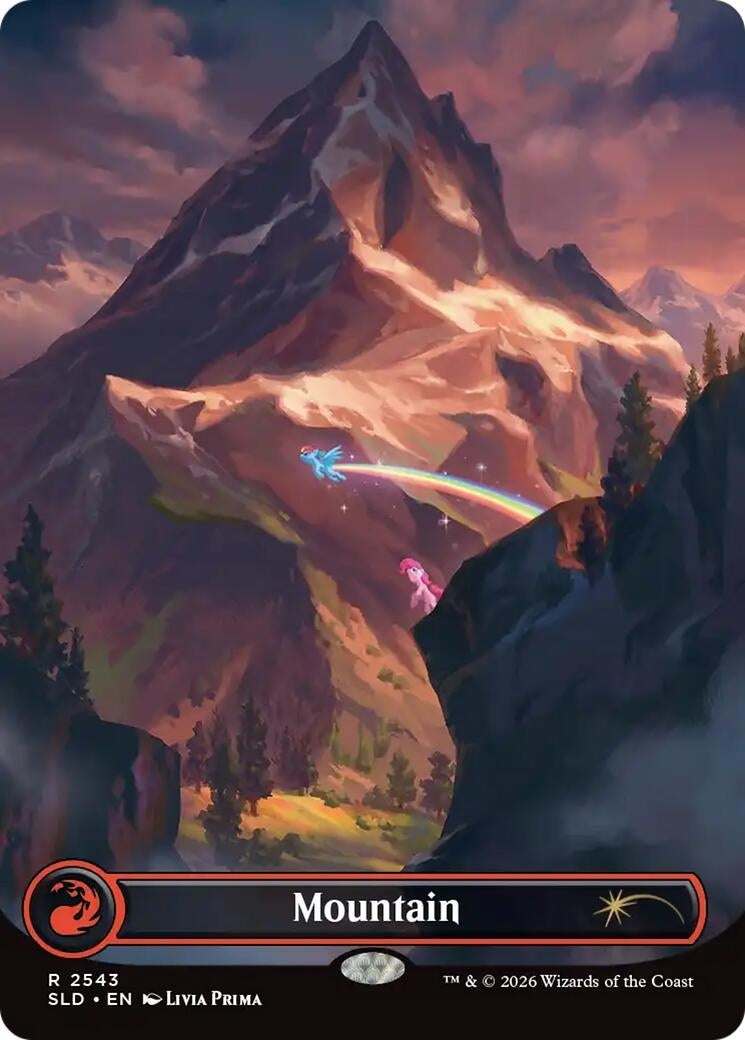 Image for Mountain (2543) (Secret Lair Drop Series) (2543) (SLD) - Magic: The Gathering