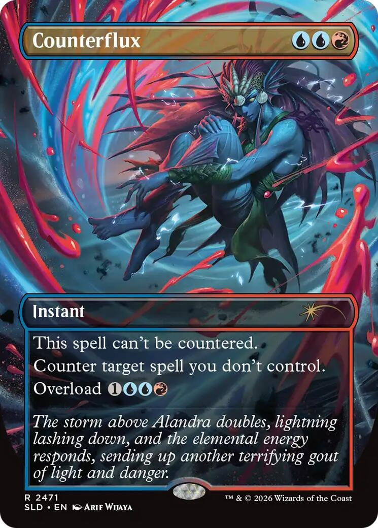 Image for Counterflux (2471) (Secret Lair Drop Series) (2471) (SLD) - Magic: The Gathering