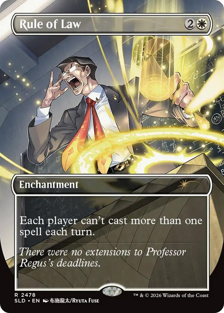 Image for Rule of Law (Secret Lair Drop Series) (2478) (SLD) - Magic: The Gathering