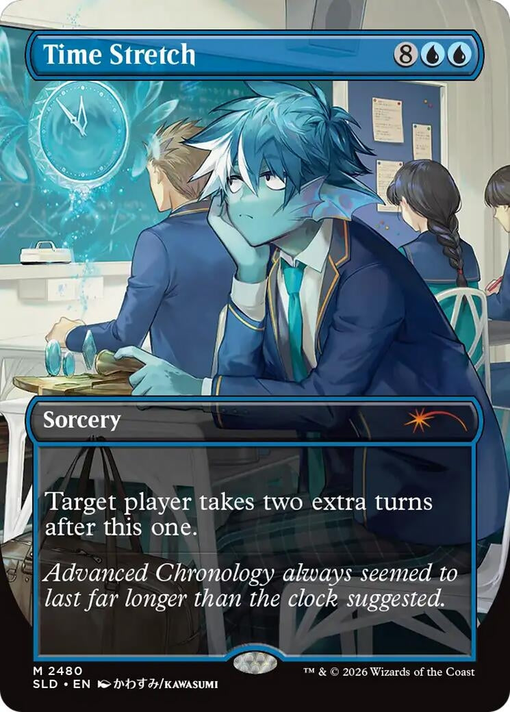 Image for Time Stretch (2480) (Secret Lair Drop Series) (2480) (SLD) - Magic: The Gathering
