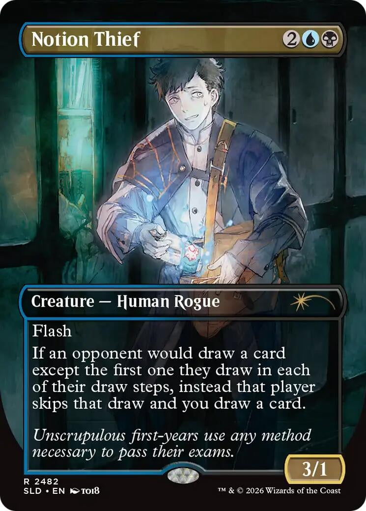 Image for Notion Thief (Secret Lair Drop Series) (2482) (SLD) - Magic: The Gathering