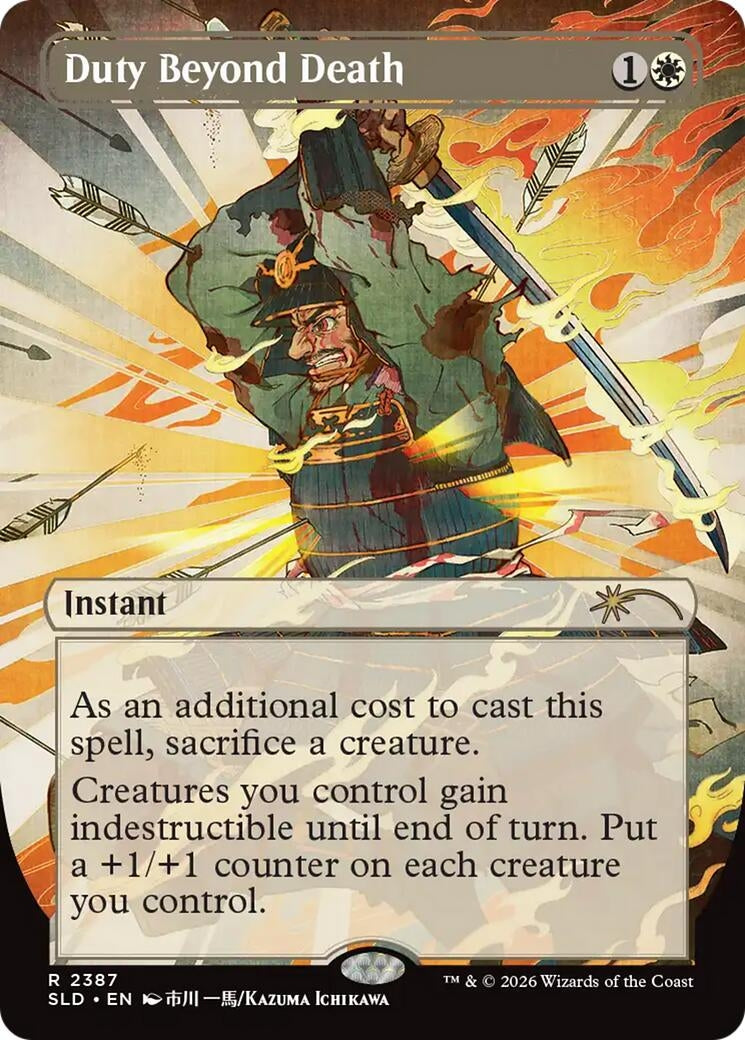Image for Duty Beyond Death (Secret Lair Drop Series) (2387) (SLD) - Magic: The Gathering