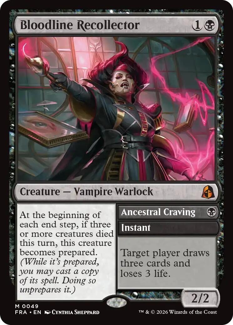 Image for Bloodline Recollector (Reality Fracture) (49) (FRA) - Magic: The Gathering