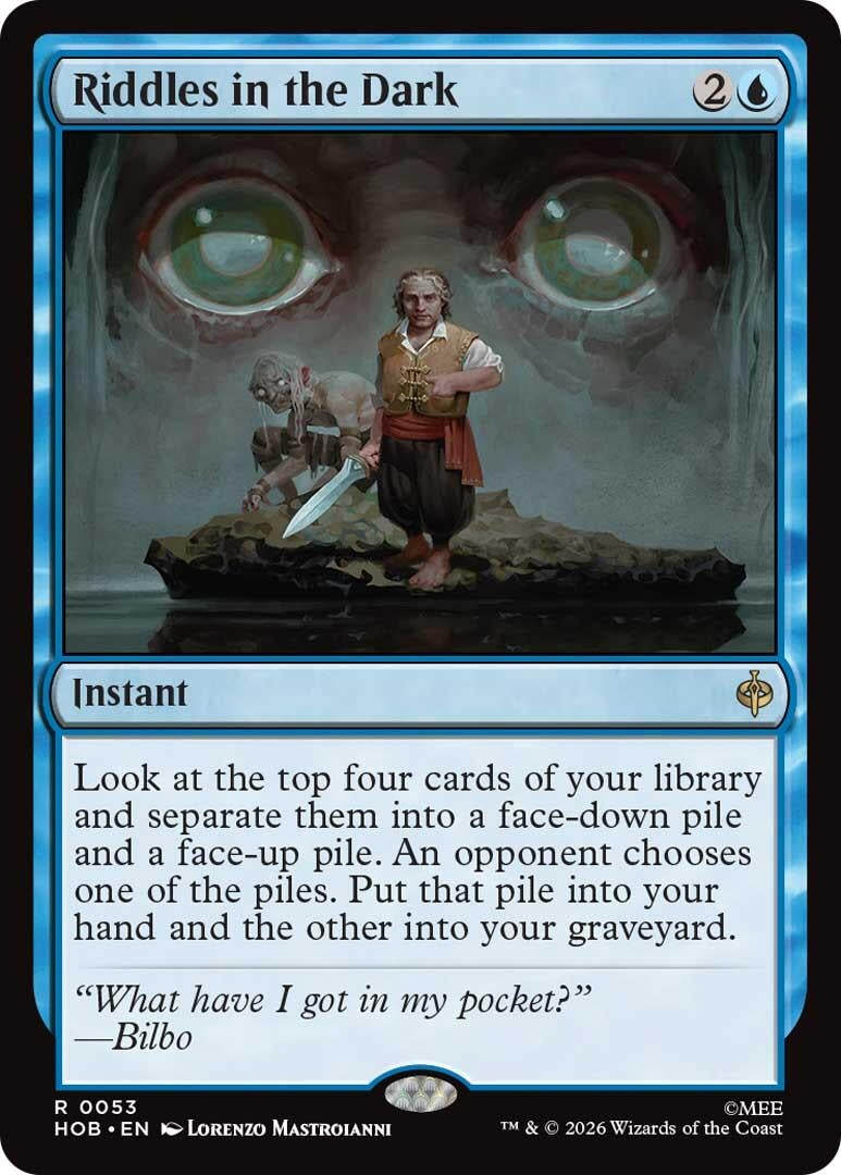 Image for Riddles in the Dark (The Hobbit) (53) (HOB) - Magic: The Gathering
