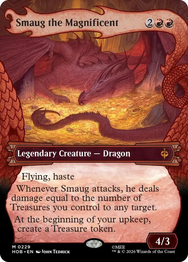 Image for Smaug the Magnificent (Showcase) (The Hobbit) (229) (HOB) - Magic: The Gathering