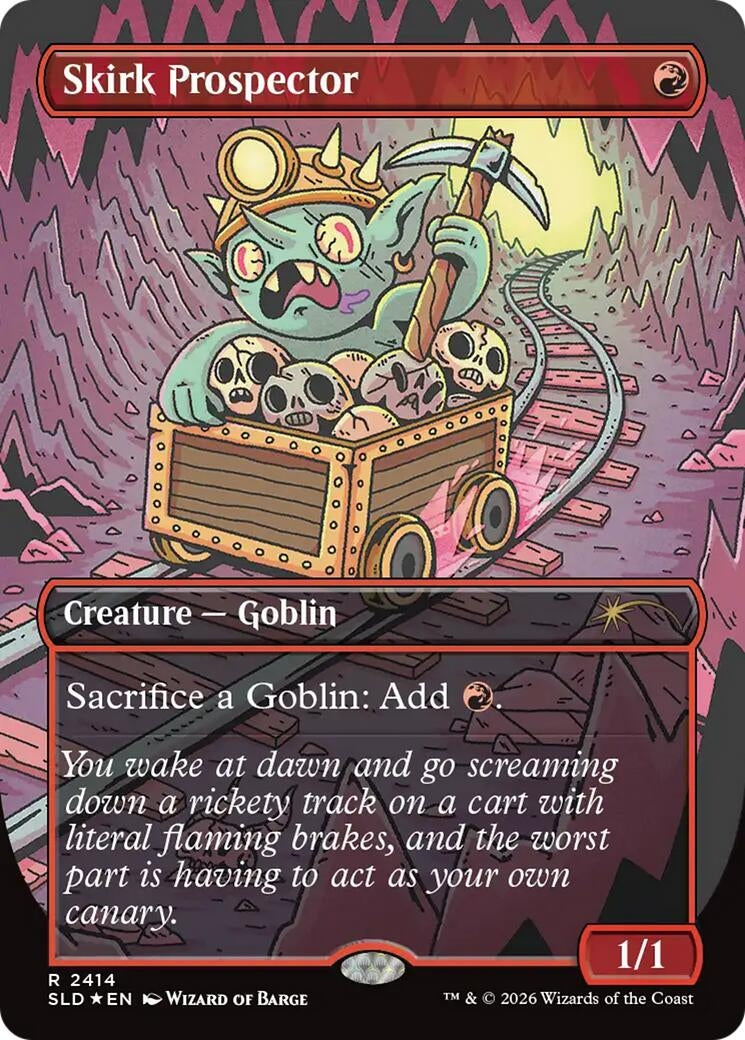 Image for Skirk Prospector (Secret Lair Drop Series) (2414) (SLD) - Magic: The Gathering