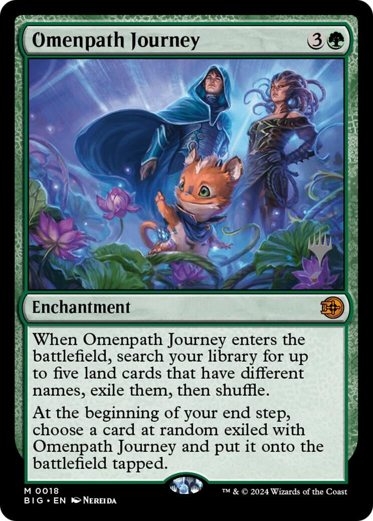 Image for Omenpath Journey (Promo Pack: Secrets of Strixhaven) (18) (PPSOS) - Magic: The Gathering