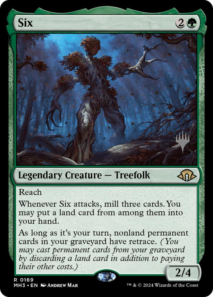Image for Six (Promo Pack: Secrets of Strixhaven) (169) (PPSOS) - Magic: The Gathering