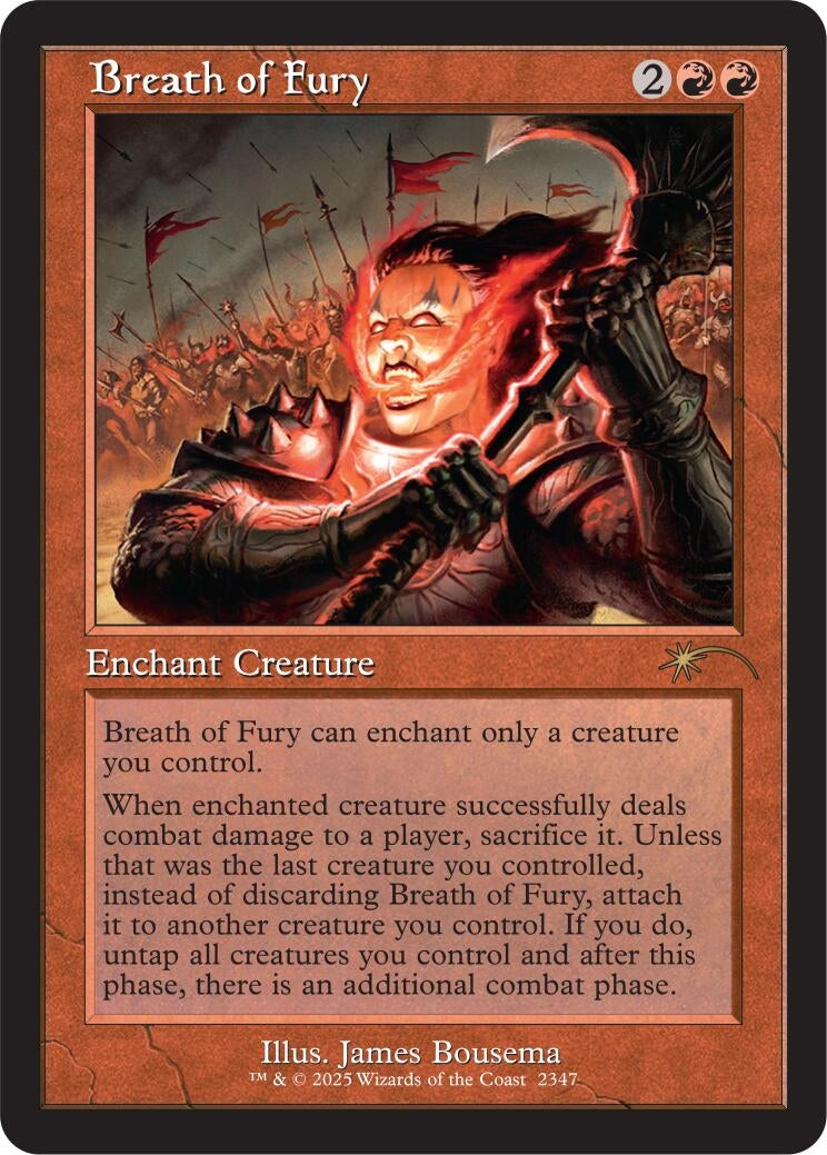 Image for Breath of Fury (Secret Lair Drop Series) (2347) (SLD) - Magic: The Gathering