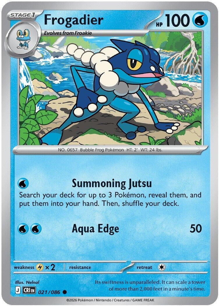 Frogadier (ME04: Chaos Rising) (021/086)