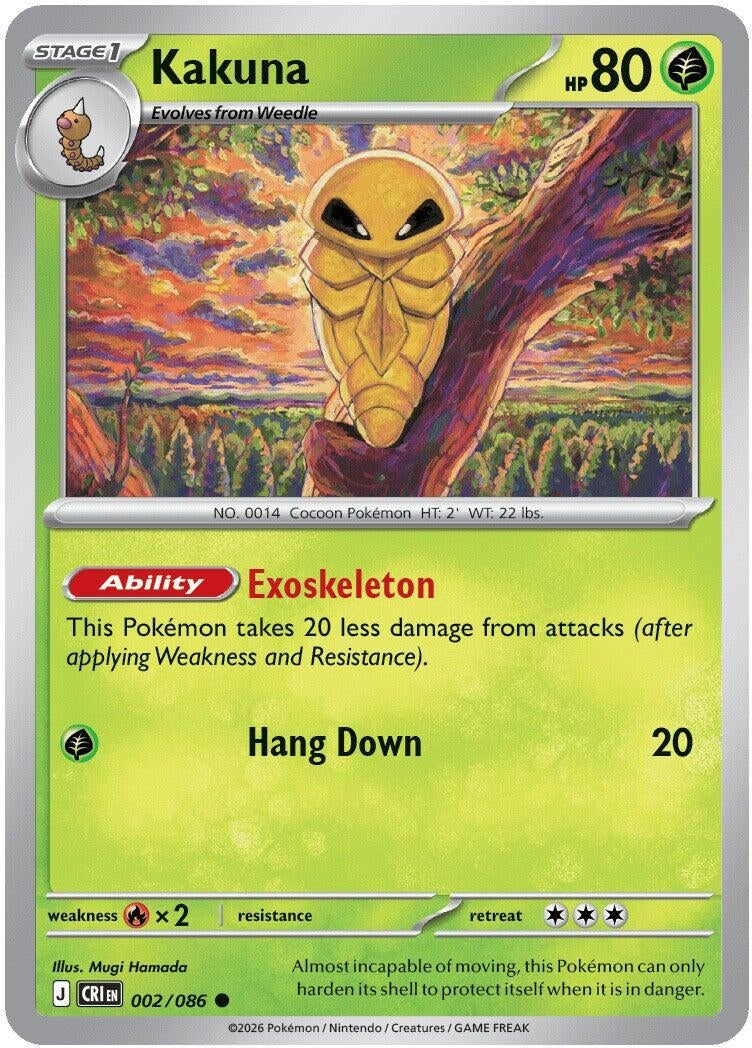 Kakuna (ME04: Chaos Rising) (002/086)