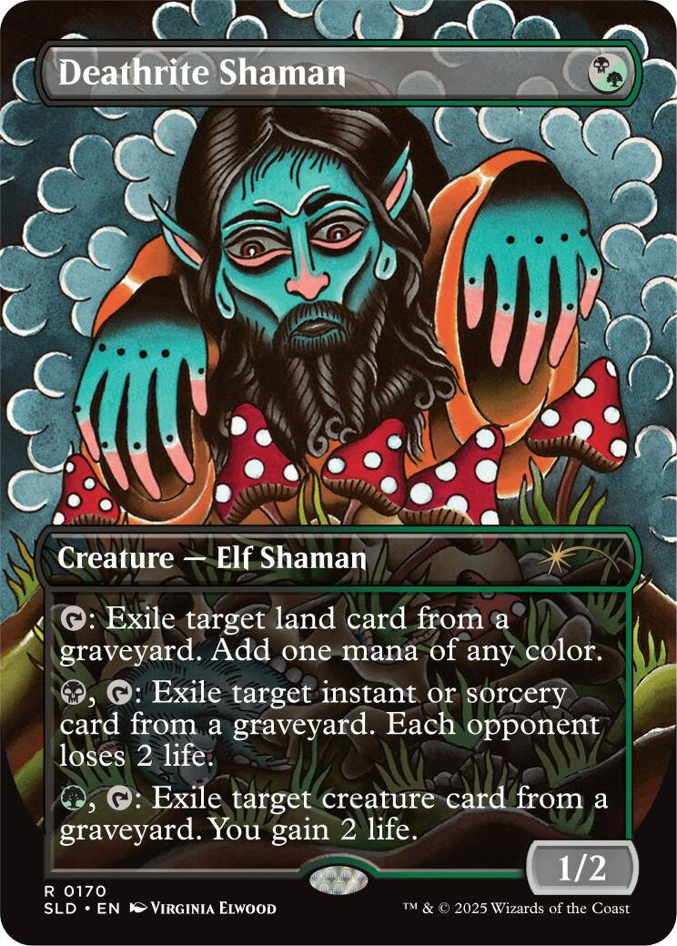 Image for Deathrite Shaman (Secret Lair Drop Series) (170) (SLD) - Magic: The Gathering