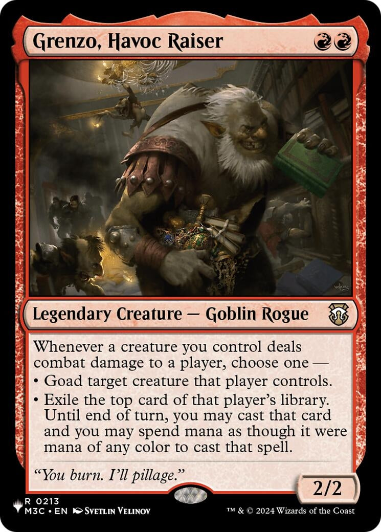 Image for Grenzo, Havoc Raiser (The List Reprints) (213) (LIST) - Magic: The Gathering