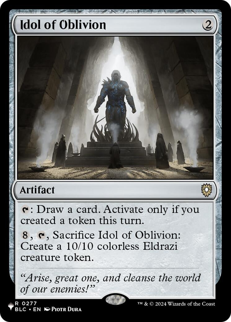 Image for Idol of Oblivion (BLC) (The List Reprints) (277) (LIST) - Magic: The Gathering