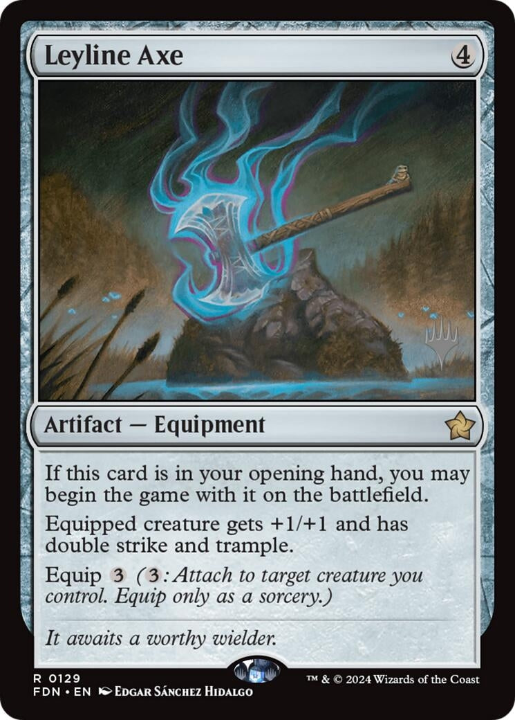 Image for Leyline Axe (Promo Pack: Lorwyn Eclipsed) (129) (PPECL) - Magic: The Gathering