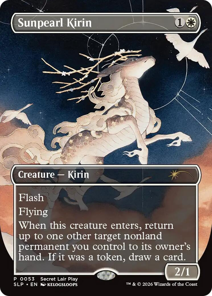Image for Sunpearl Kirin (Secret Lair Showdown) (53) (SLP) - Magic: The Gathering