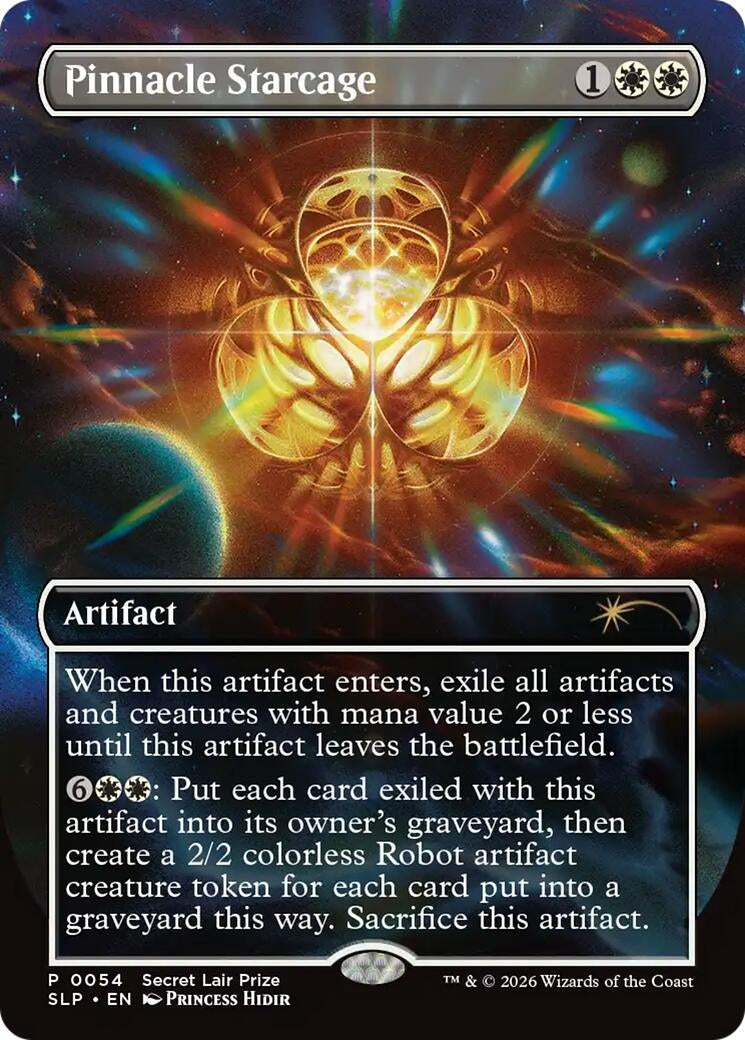 Image for Pinnacle Starcage (Secret Lair Showdown) (54) (SLP) - Magic: The Gathering