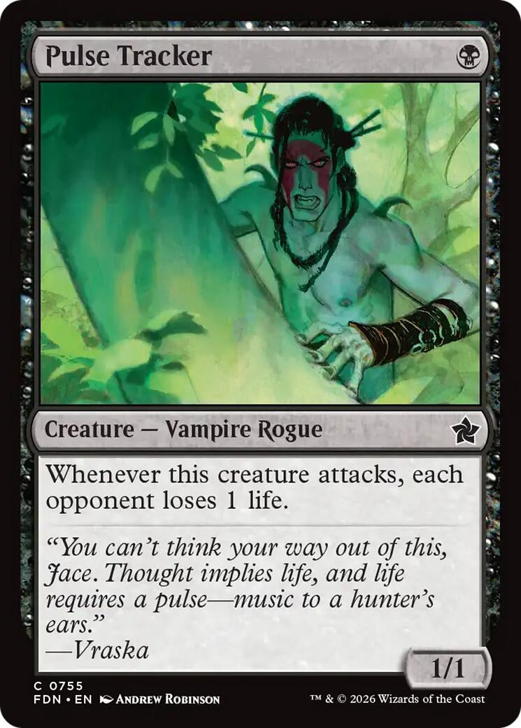 Image for Pulse Tracker (0755) (Foundations) (755) (FDN) - Magic: The Gathering