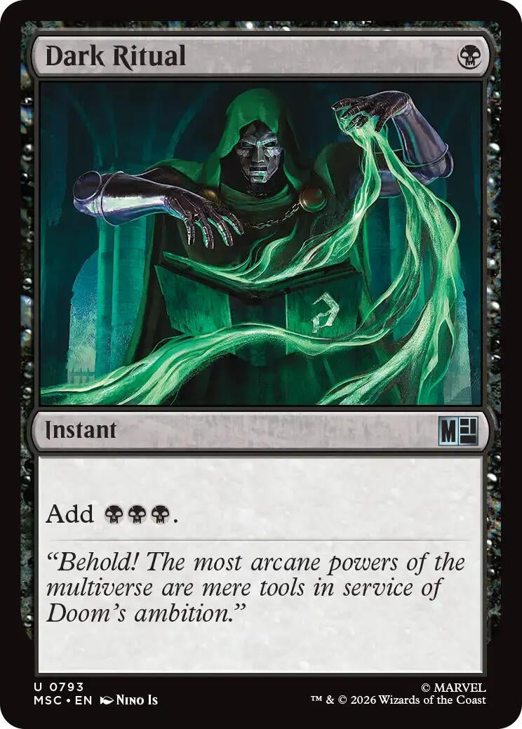 Image for Dark Ritual (Commander: Marvel Super Heroes) (793) - Magic: The Gathering