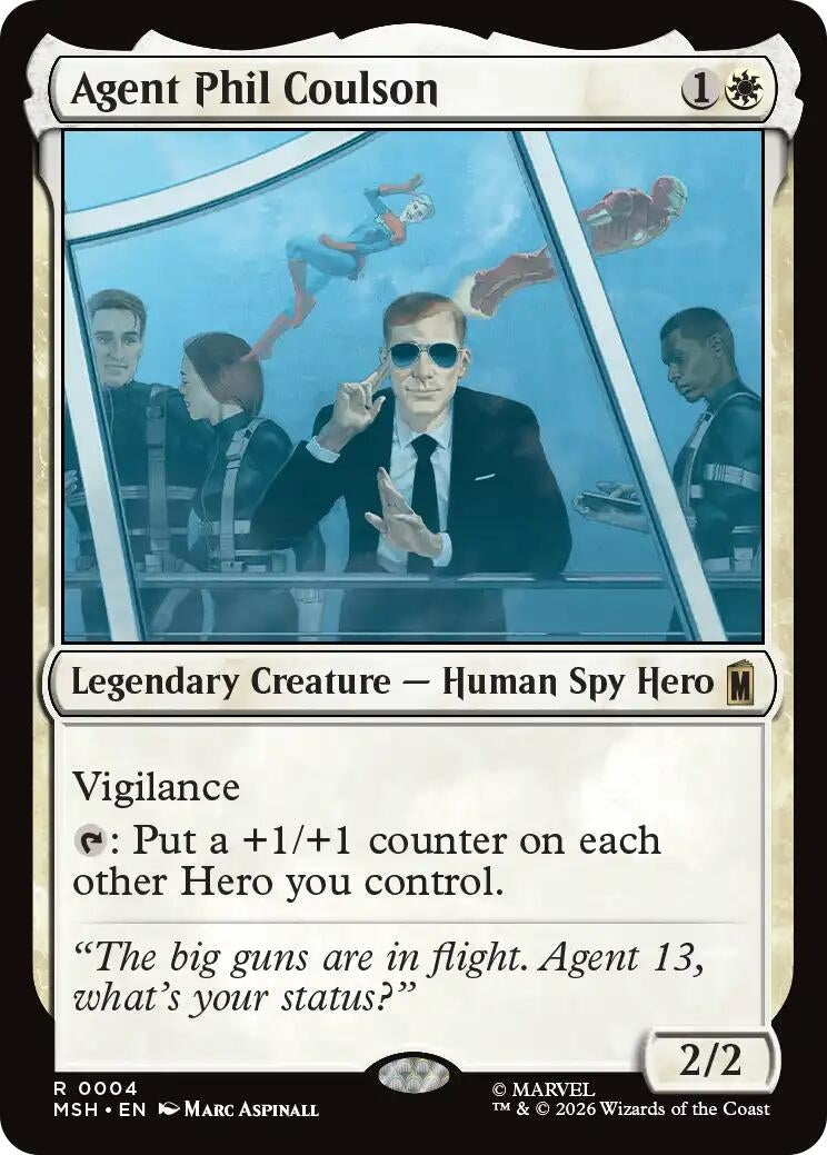 Image for Agent Phil Coulson (Marvel Super Heroes) (4) - Magic: The Gathering