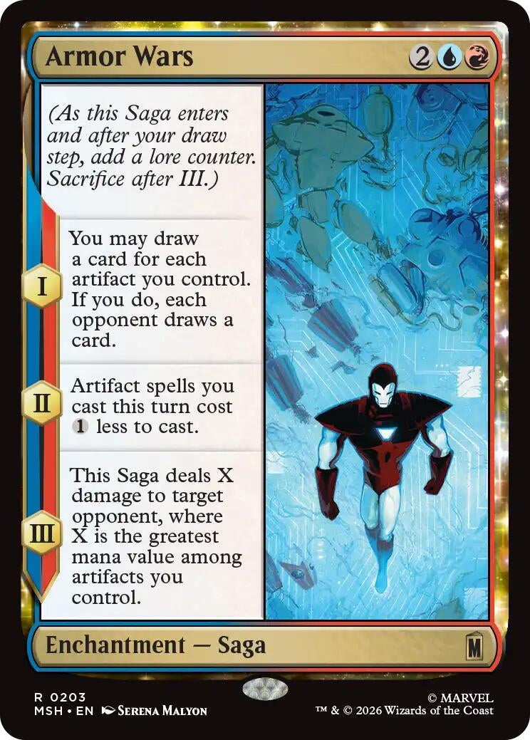 Image for Armor Wars (Marvel Super Heroes) (203) - Magic: The Gathering