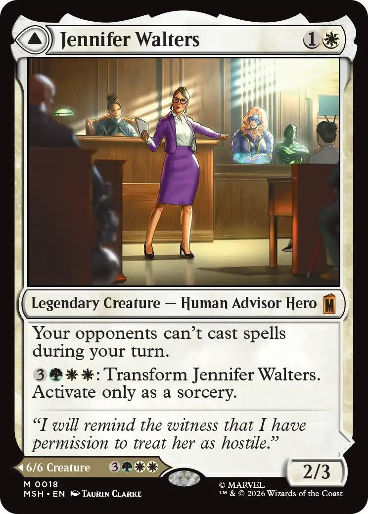Image for Jennifer Walters (Marvel Super Heroes) (18) - Magic: The Gathering
