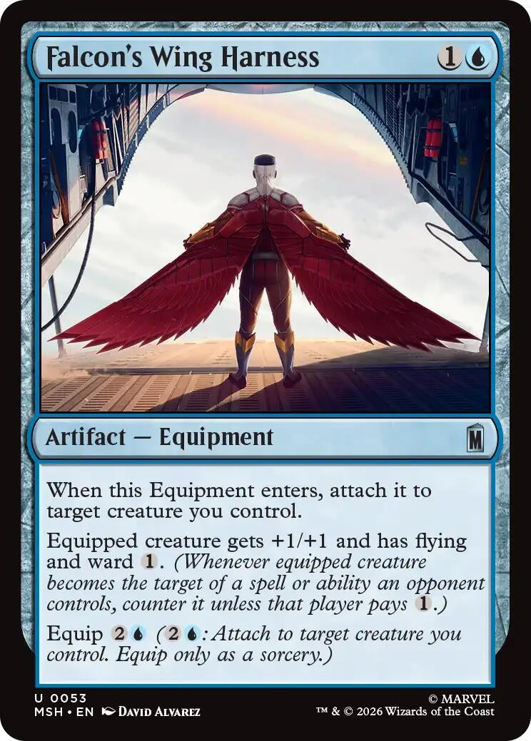 Image for Falcon's Wing Harness (Marvel Super Heroes) (53) - Magic: The Gathering