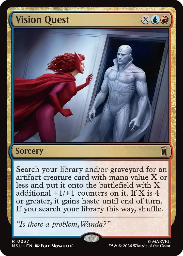 Image for Vision Quest (Marvel Super Heroes) (237) - Magic: The Gathering