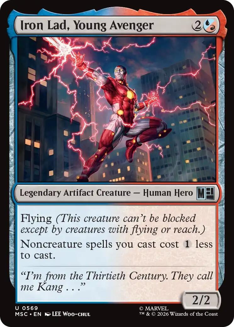 Image for Iron Lad, Young Avenger (Commander: Marvel Super Heroes) (569) - Magic: The Gathering