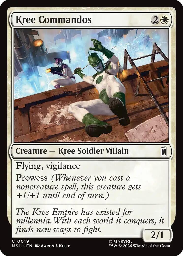 Image for Kree Commandos (Marvel Super Heroes) (19) - Magic: The Gathering