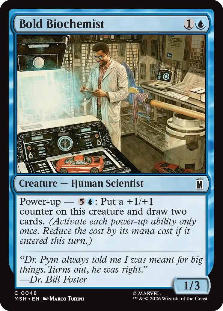 Image for Bold Biochemist (Marvel Super Heroes) (48) - Magic: The Gathering