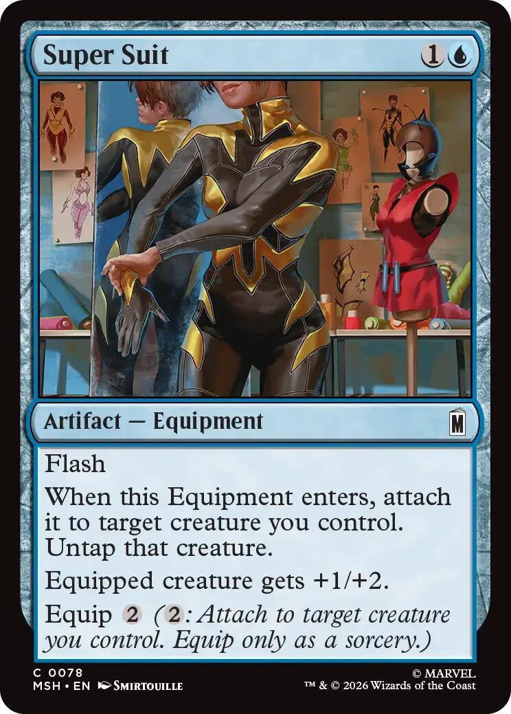 Image for Super Suit (Marvel Super Heroes) (78) - Magic: The Gathering